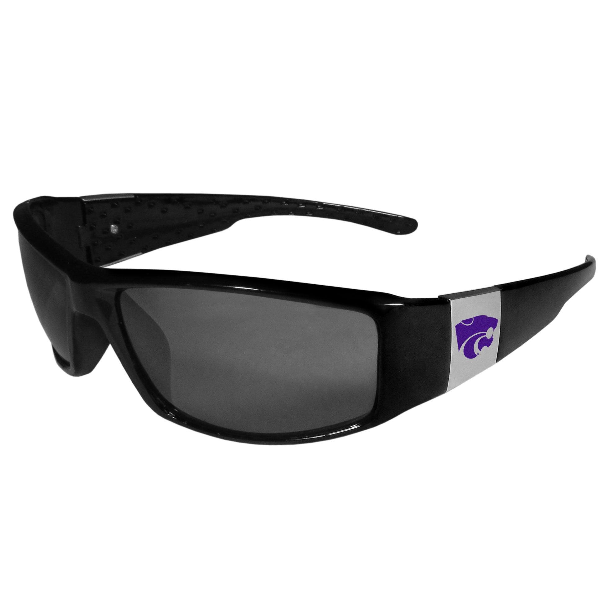 Kansas St. Wildcats Chrome Wrap Sunglasses - Flyclothing LLC