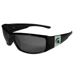 Michigan St. Spartans Chrome Wrap Sunglasses - Flyclothing LLC