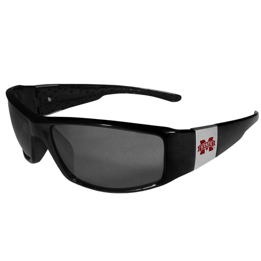 Mississippi St. Bulldogs Chrome Wrap Sunglasses - Flyclothing LLC
