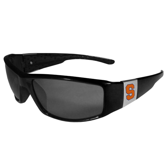 Syracuse Orange Chrome Wrap Sunglasses - Flyclothing LLC