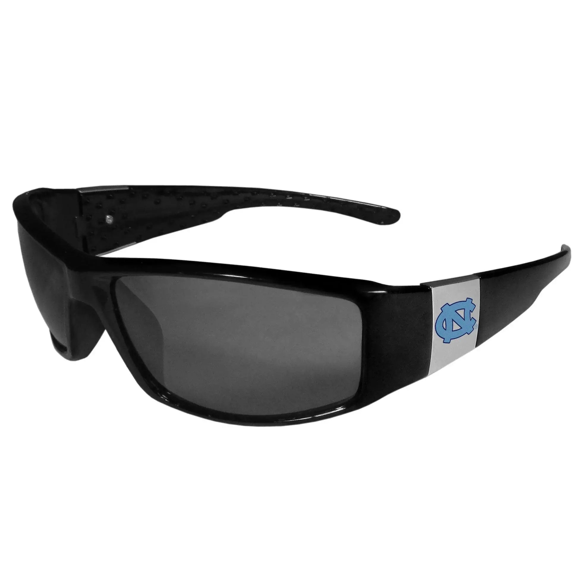 N. Carolina Tar Heels Chrome Wrap Sunglasses - Siskiyou Buckle - Flyclothing LLC
