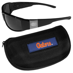 Florida Gators Chrome Wrap Sunglasses and Zippered Carrying Case - Flyclothing LLC