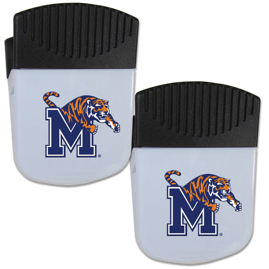Memphis Tigers Chip Clip Magnet with Bottle Opener, 2 pack - Flyclothing LLC