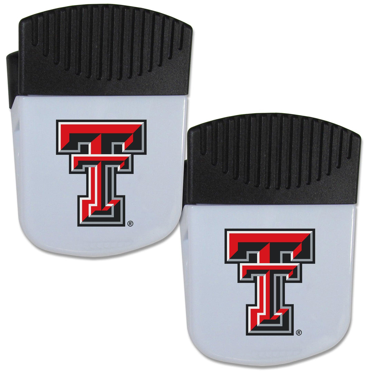 Texas Tech Raiders Chip Clip Magnet with Bottle Opener, 2 pack - Flyclothing LLC