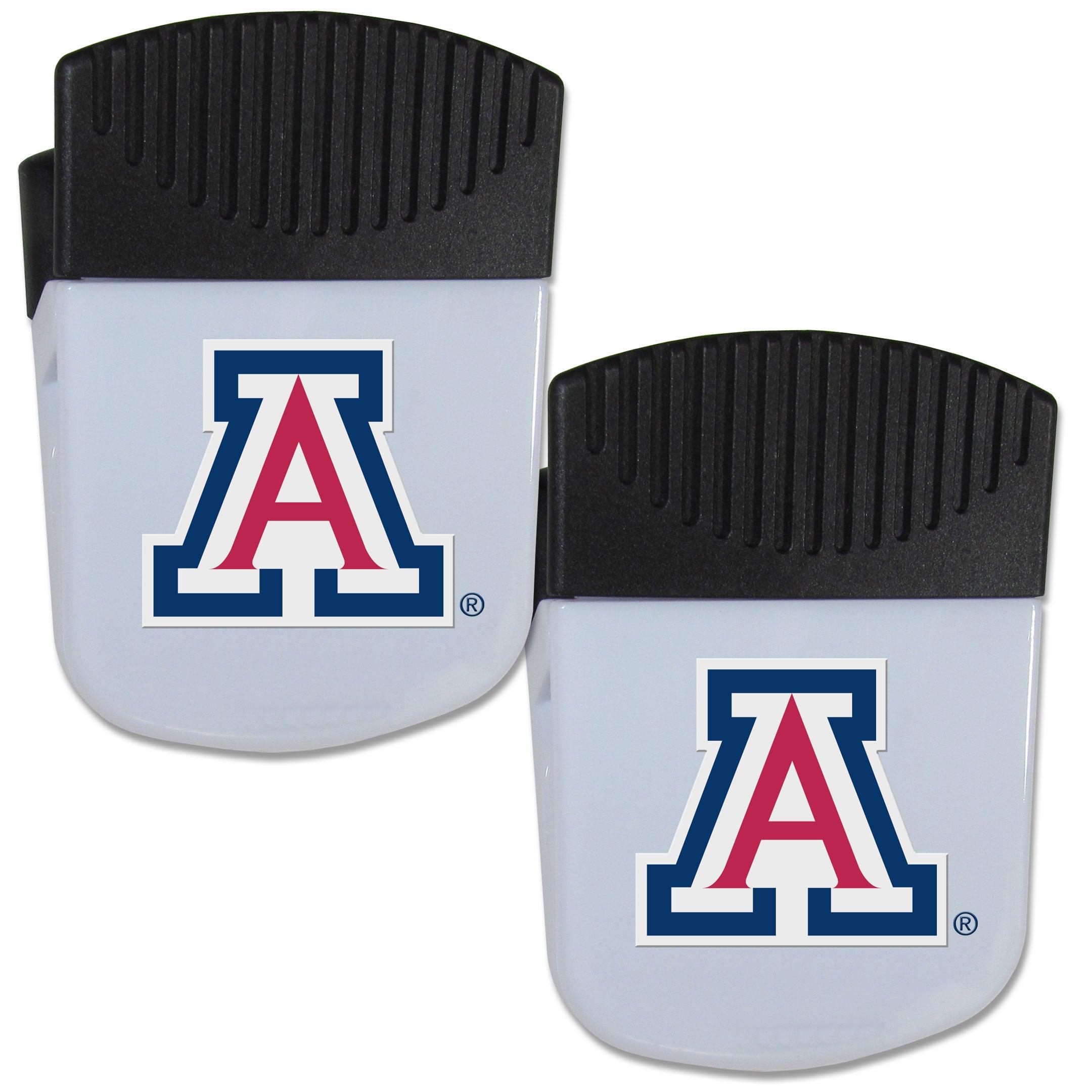 Arizona Wildcats Chip Clip Magnet with Bottle Opener, 2 pack - Flyclothing LLC