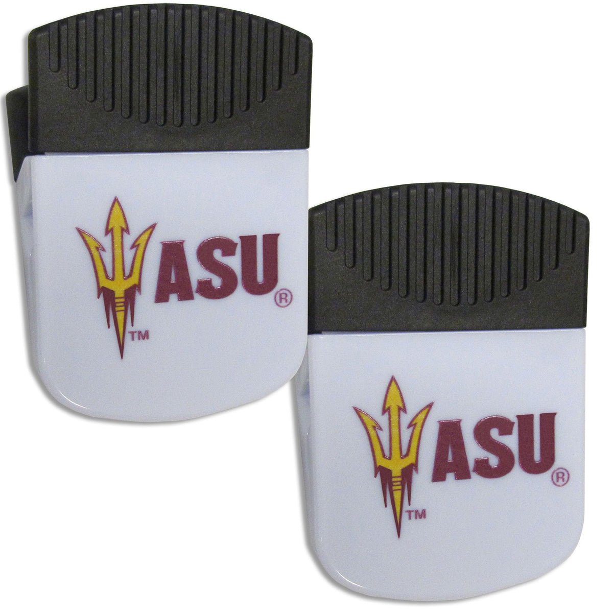 Arizona St. Sun Devils Chip Clip Magnet with Bottle Opener, 2 pack - Flyclothing LLC
