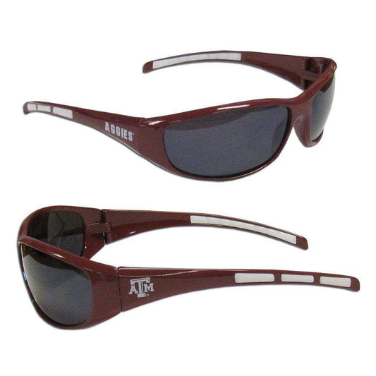 Texas A & M Aggies Wrap Sunglasses - Siskiyou Buckle - Flyclothing LLC