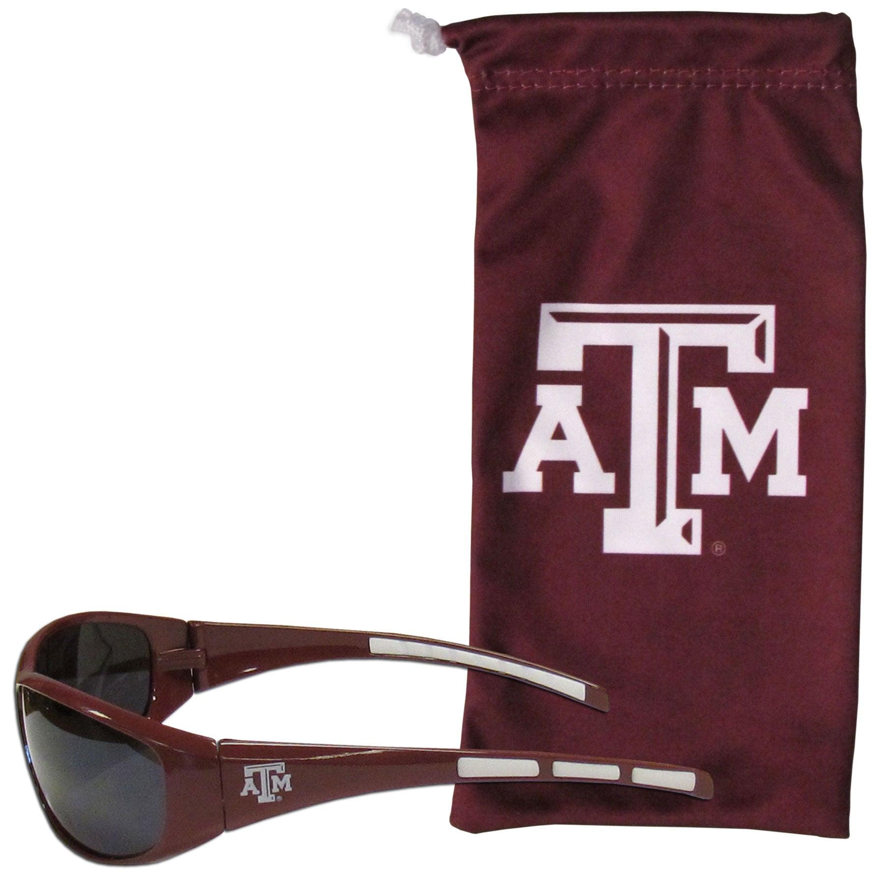Texas A & M Aggies Sunglass and Bag Set - Flyclothing LLC