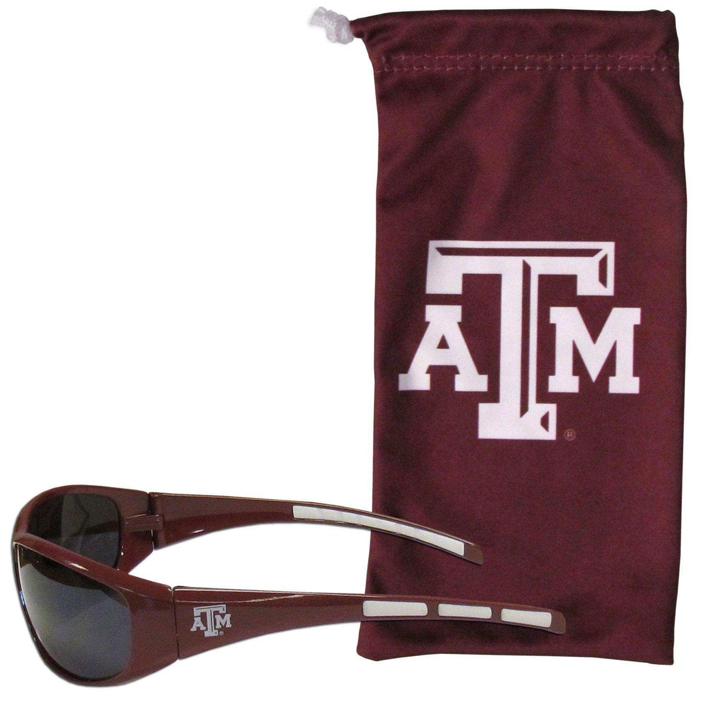 Texas A & M Aggies Sunglass and Bag Set - Siskiyou Buckle - Flyclothing LLC