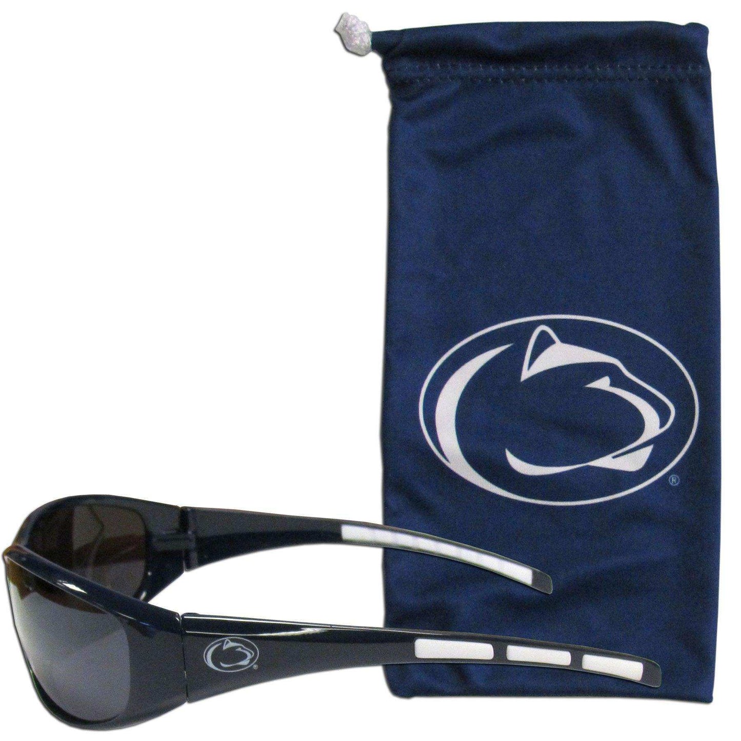Penn St. Nittany Lions Sunglass and Bag Set - Siskiyou Buckle - Flyclothing LLC