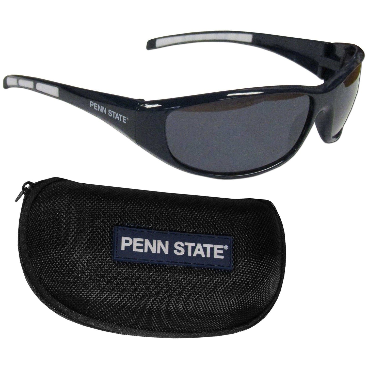 Penn St. Nittany Lions Wrap Sunglass and Case Set - Siskiyou Buckle - Flyclothing LLC