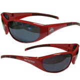 Ohio St. Buckeyes Wrap Sunglasses - Siskiyou Buckle - Flyclothing LLC