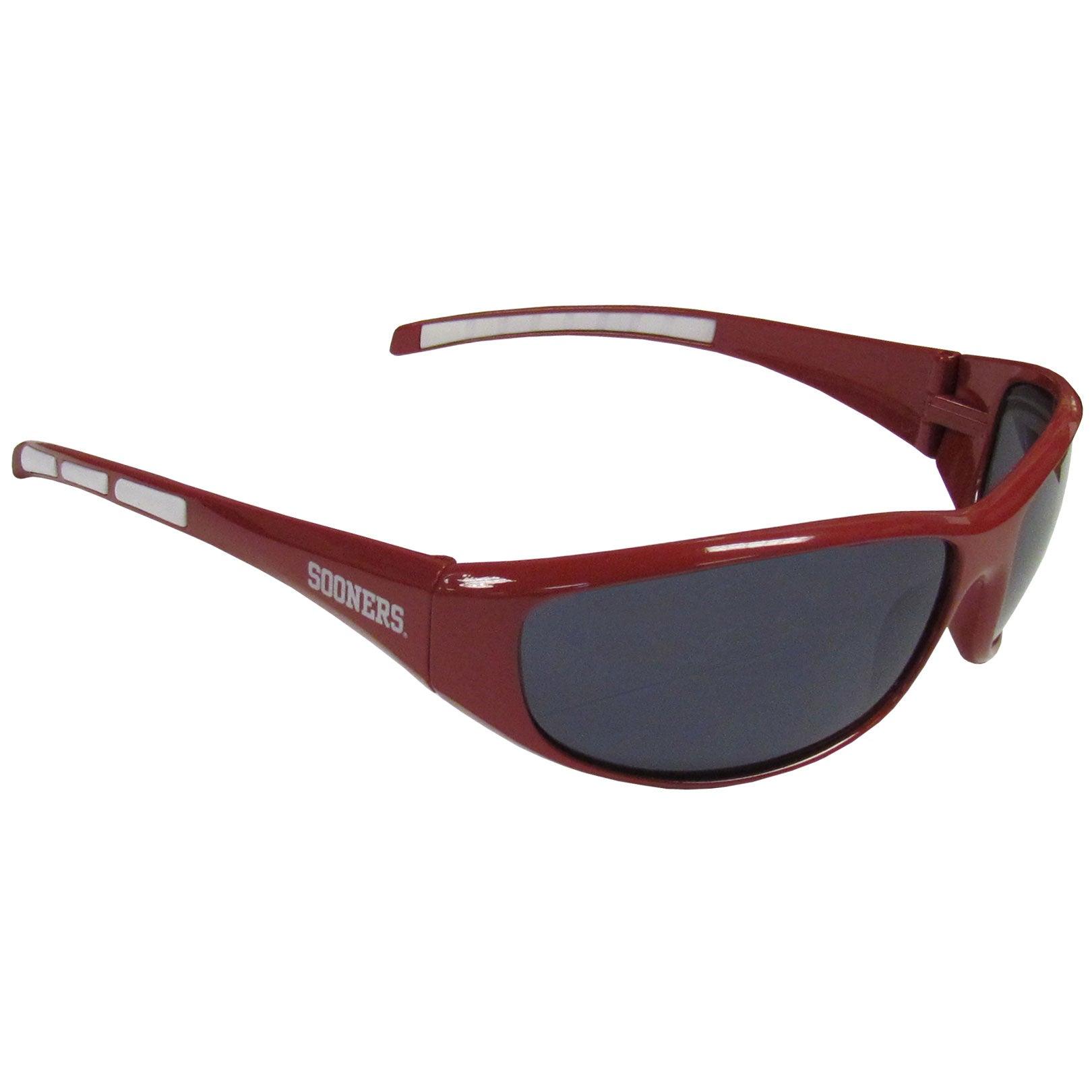 Oklahoma Sooners Wrap Sunglasses - Flyclothing LLC