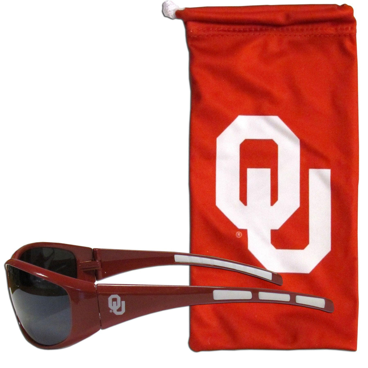 Oklahoma Sooners Sunglass and Bag Set - Flyclothing LLC