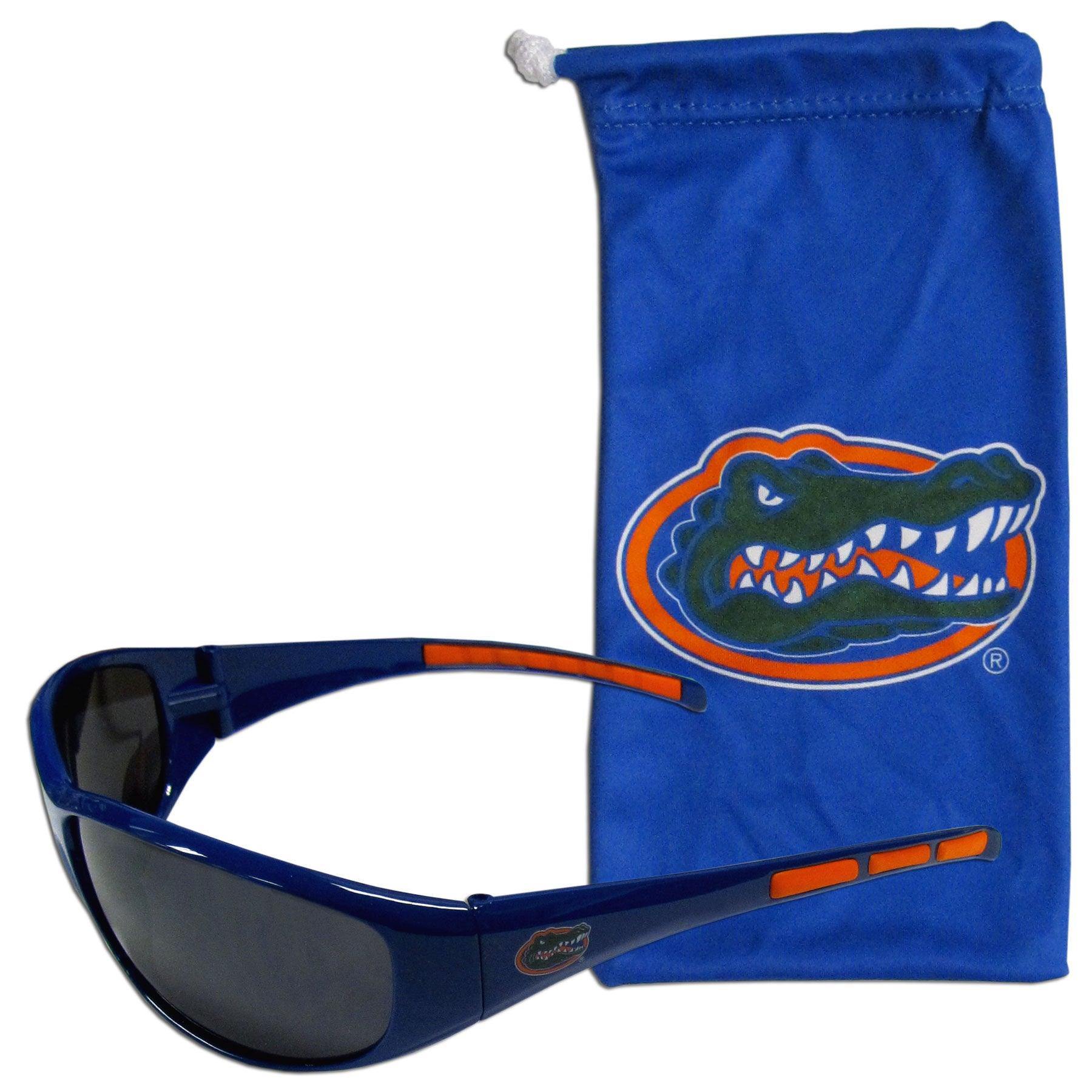 Florida Gators Sunglass and Bag Set - Siskiyou Buckle