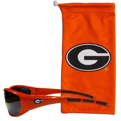 Georgia Bulldogs Sunglass and Bag Set - Flyclothing LLC