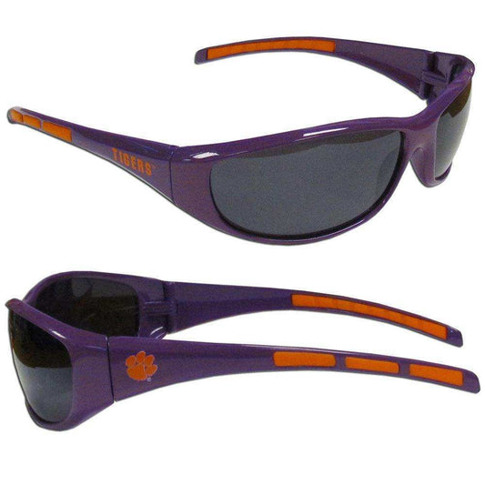 Clemson Tigers Wrap Sunglasses - Siskiyou Buckle - Flyclothing LLC