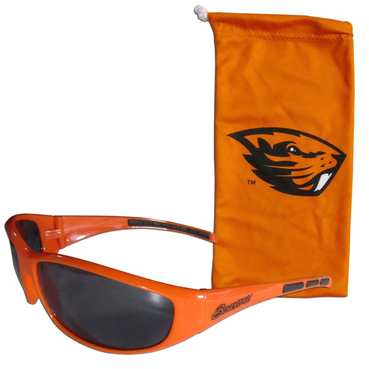Oregon St. Beavers Sunglass and Bag Set - Siskiyou Buckle - Flyclothing LLC