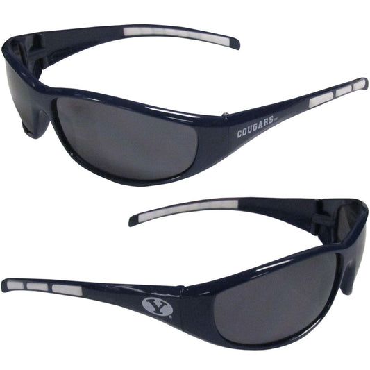 BYU Cougars Wrap Sunglasses - Flyclothing LLC