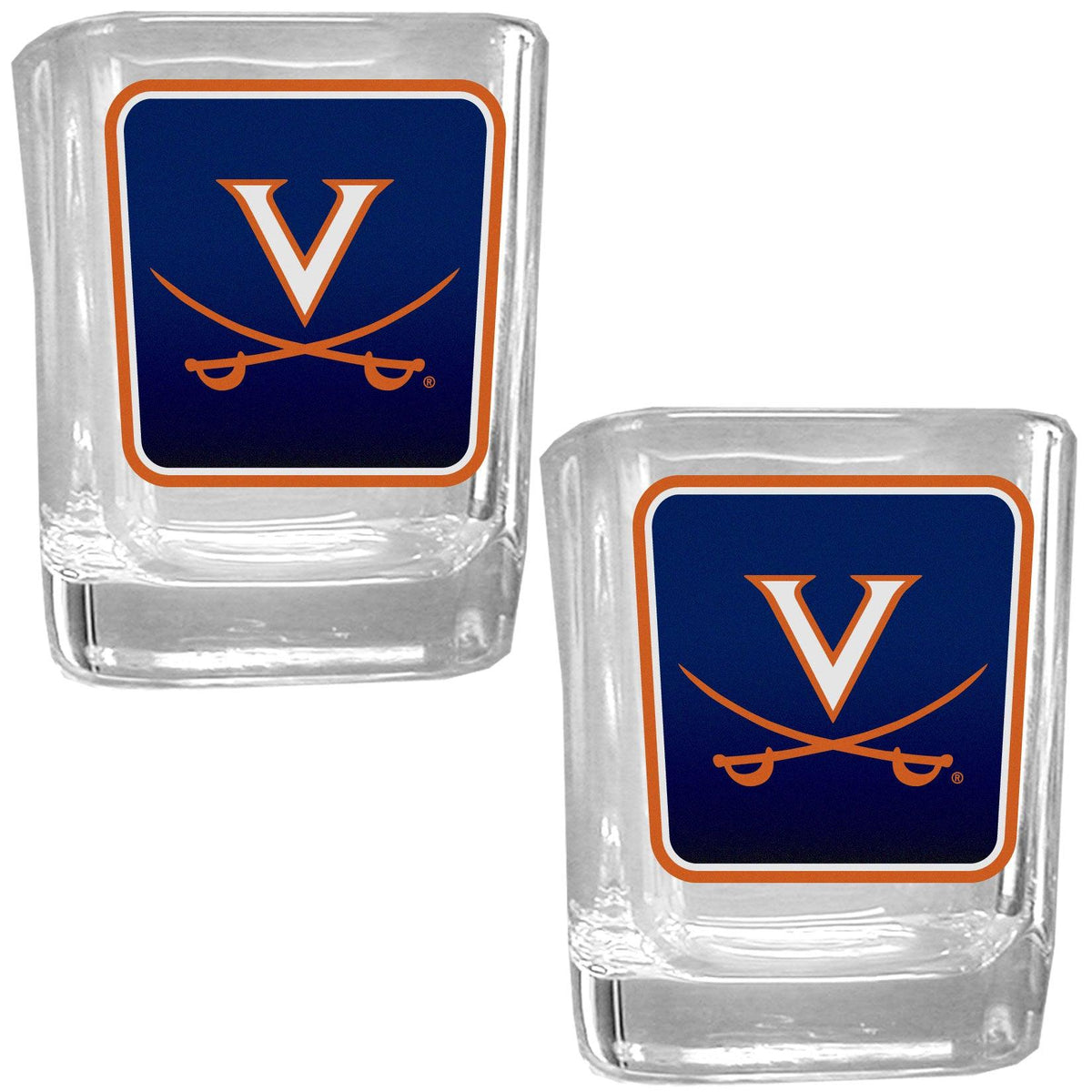 Virginia Cavaliers Square Glass Shot Glass Set - Flyclothing LLC