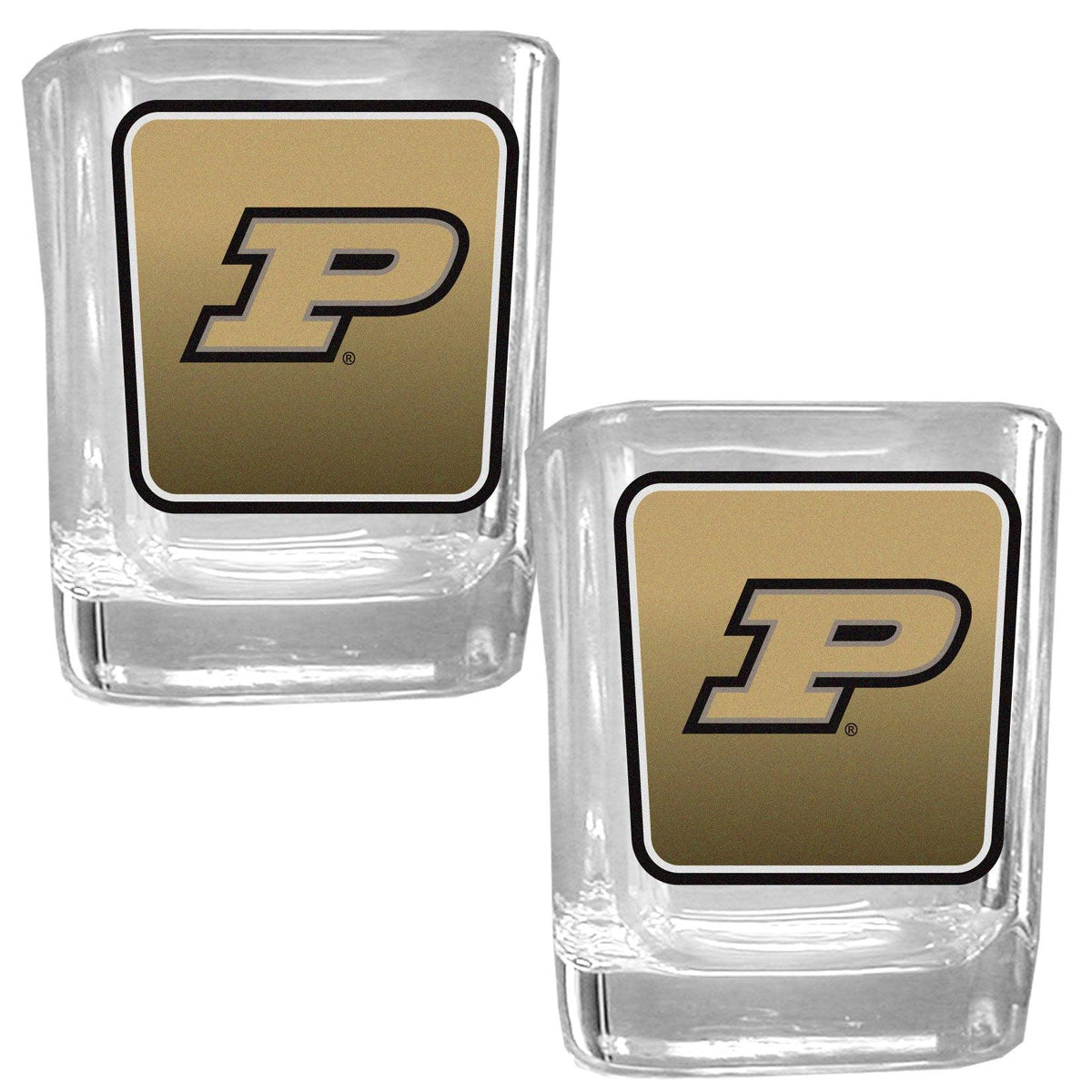 Purdue Boilermakers Square Glass Shot Glass Set - Flyclothing LLC