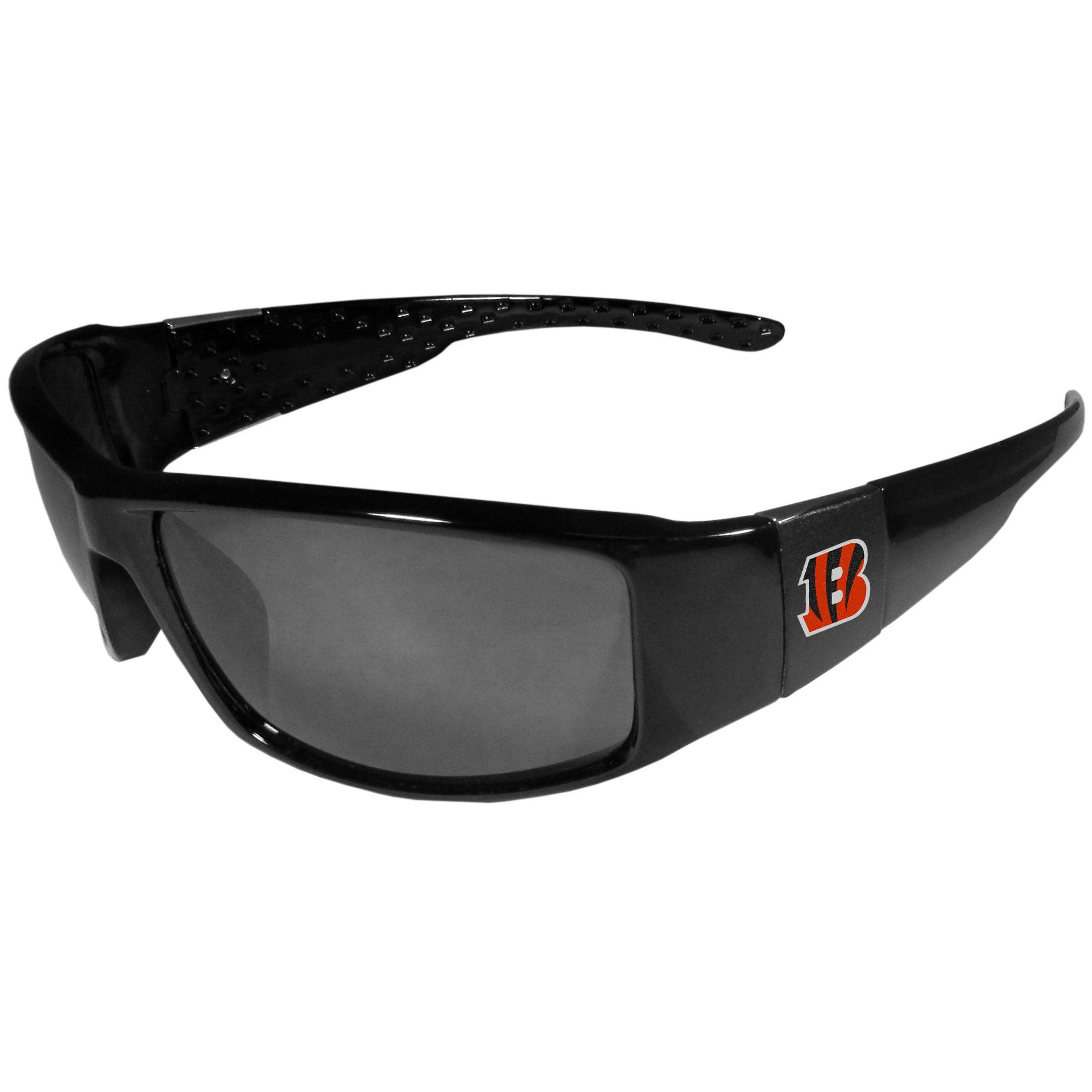 Cincinnati Bengals Black Wrap Sunglasses - Flyclothing LLC