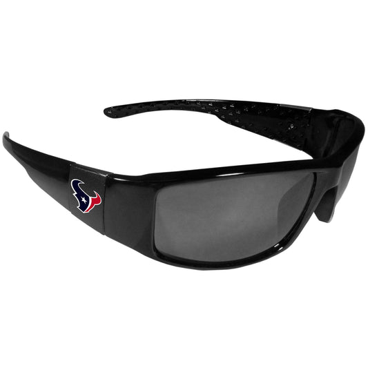 Houston Texans Black Wrap Sunglasses - Flyclothing LLC