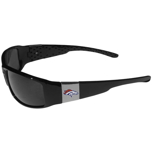 Denver Broncos Chrome Wrap Sunglasses - Flyclothing LLC