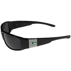 Green Bay Packers Chrome Wrap Sunglasses - Siskiyou Buckle