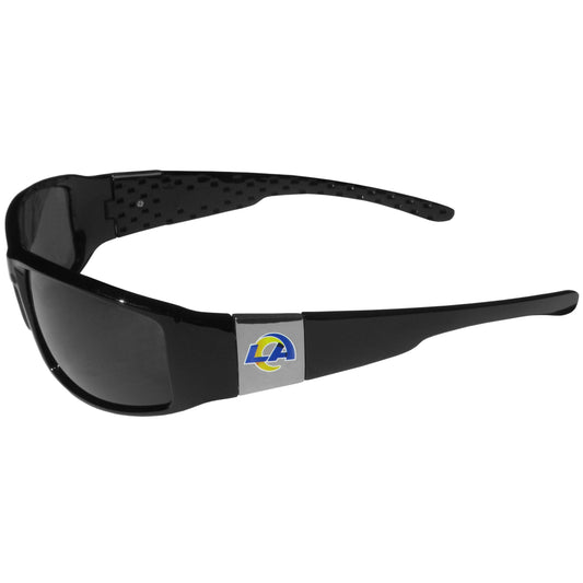 Los Angeles Rams Chrome Wrap Sunglasses - Flyclothing LLC