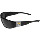 Pittsburgh Steelers Chrome Wrap Sunglasses - Siskiyou Buckle