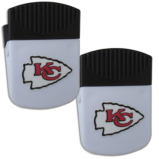 Kansas City Chiefs Chip Clip Magnet with Bottle Opener, 2 pack - Flyclothing LLC