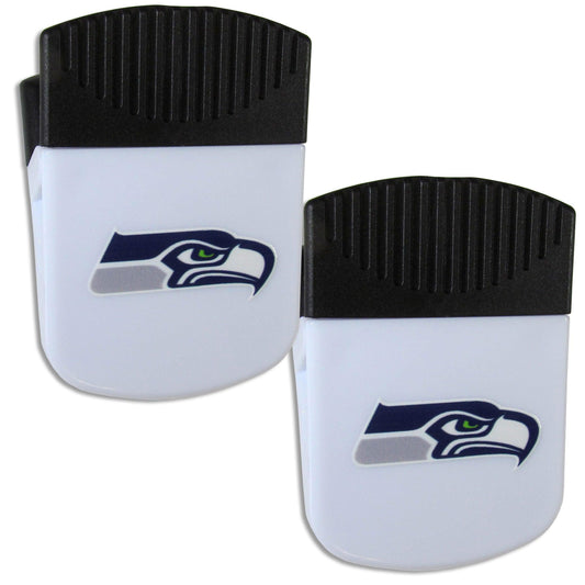 Seattle Seahawks Chip Clip Magnet with Bottle Opener, 2 pack - Flyclothing LLC