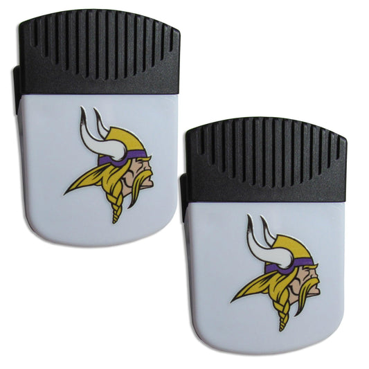 Minnesota Vikings Chip Clip Magnet with Bottle Opener, 2 pack - Flyclothing LLC