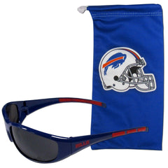 Buffalo Bills Sunglass and Bag Set - Siskiyou Buckle