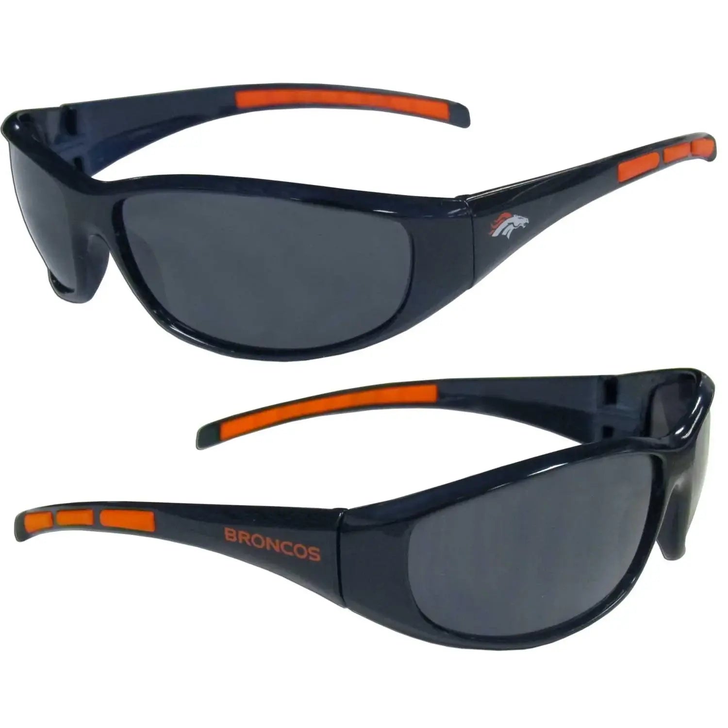 Denver Broncos Wrap Sunglasses - Siskiyou Buckle - Flyclothing LLC