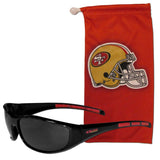 San Francisco 49ers Sunglass and Bag Set - Siskiyou Buckle
