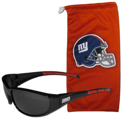 New York Giants Sunglass and Bag Set - Siskiyou Buckle