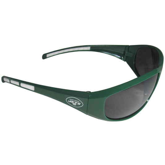 New York Jets Wrap Sunglasses - Siskiyou Buckle - Flyclothing LLC