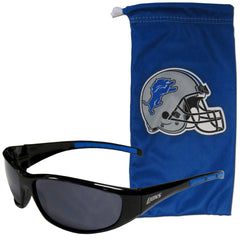 Detroit Lions Sunglass and Bag Set - Flyclothing LLC