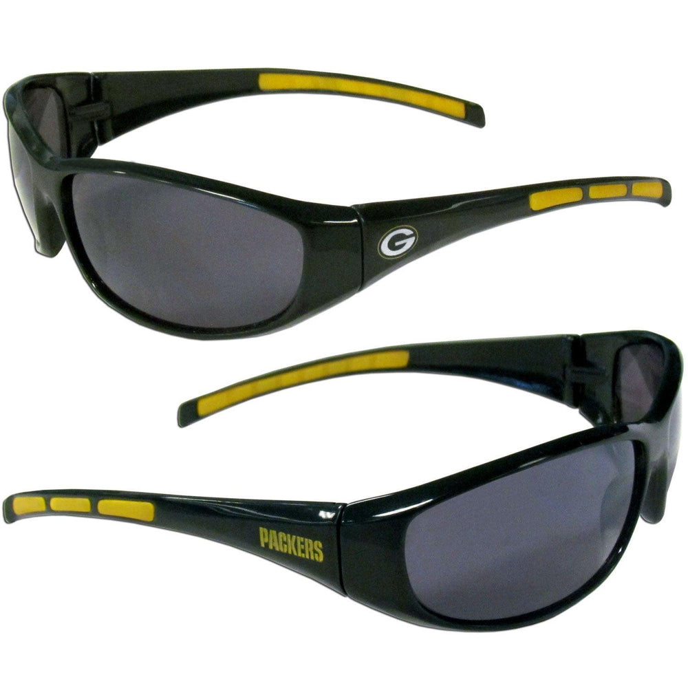 Green Bay Packers Wrap Sunglasses - Siskiyou Buckle