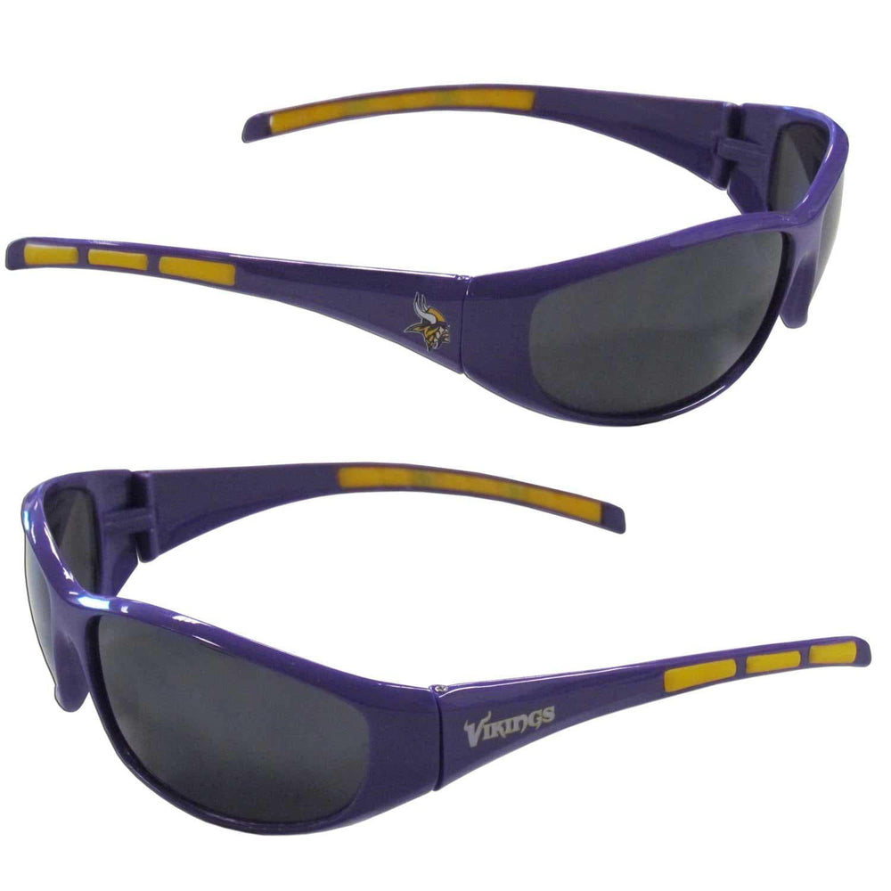 Minnesota Vikings Wrap Sunglasses - Siskiyou Buckle