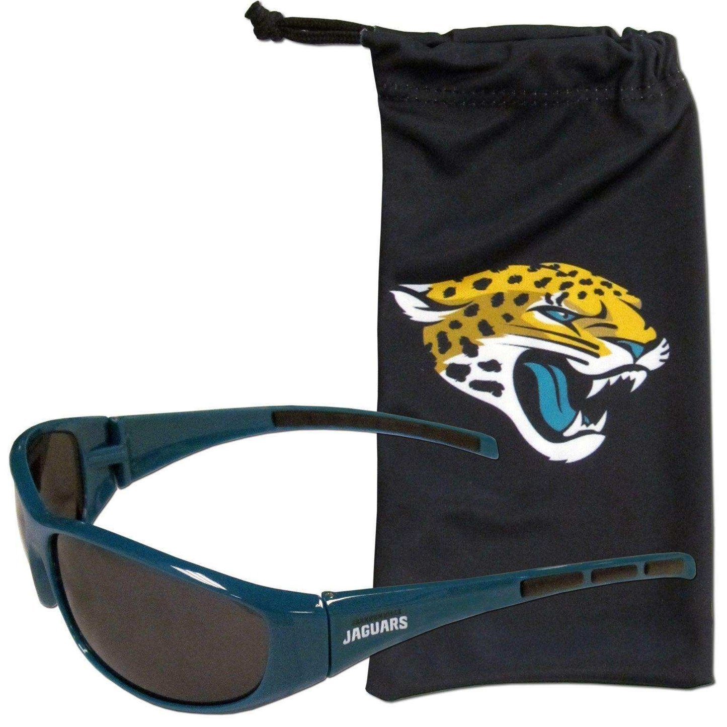 Jacksonville Jaguars Sunglass and Bag Set - Siskiyou Buckle - Flyclothing LLC