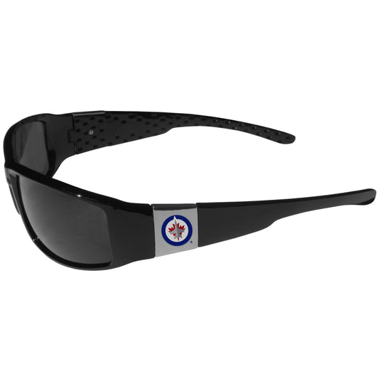 Winnipeg Jets™ Chrome Wrap Sunglasses - Flyclothing LLC
