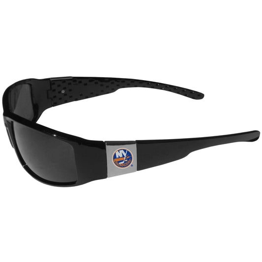 New York Islanders® Chrome Wrap Sunglasses - Siskiyou Buckle - Flyclothing LLC