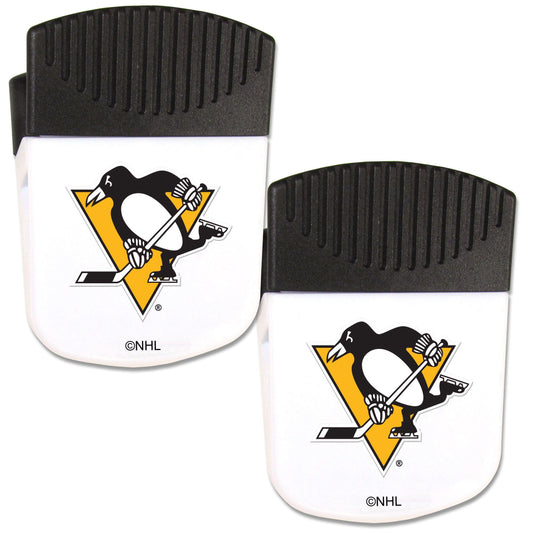 Pittsburgh Penguins® Chip Clip Magnet with Bottle Opener, 2 pack - Flyclothing LLC