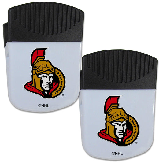 Ottawa Senators® Chip Clip Magnet with Bottle Opener, 2 pack - Flyclothing LLC