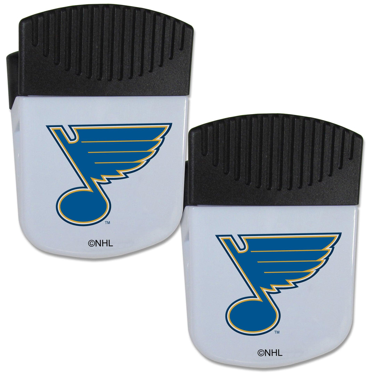 St. Louis Blues® Chip Clip Magnet with Bottle Opener, 2 pack - Flyclothing LLC