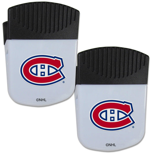 Montreal Canadiens® Chip Clip Magnet with Bottle Opener, 2 pack - Flyclothing LLC