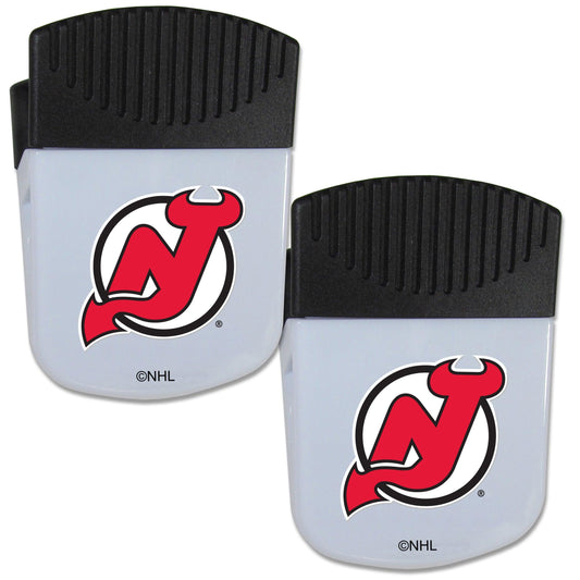 New Jersey Devils® Chip Clip Magnet with Bottle Opener, 2 pack - Flyclothing LLC